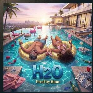 H2O by TEK Tha Supah Latin, produced by Kino, album cover artwork for DNKYBongsTV SoundCheck TEK Roulette