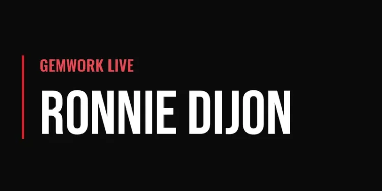 Gemwork Live — Ronnie Dijon